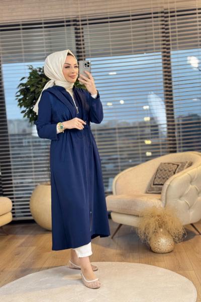 2056 Omuz Arka File Kapş.Parça Detaylı Kap Lacivert