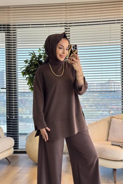 20735 Duygu Tunik Kahve