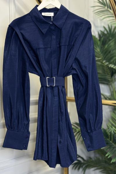 2083 Açelya Gömlek Lacivert