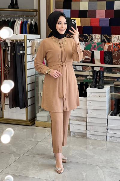 2102 Şeritli Takım Latte