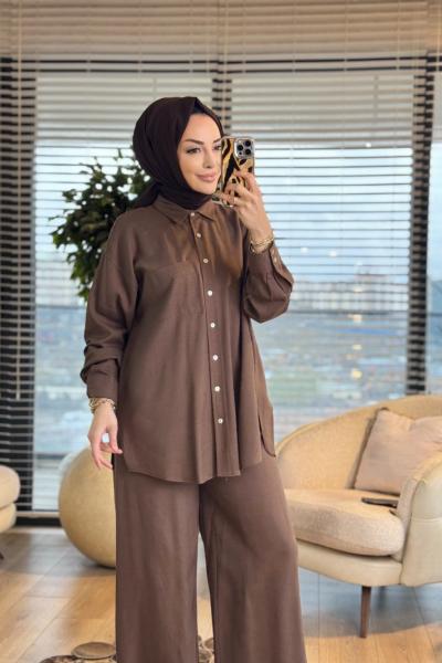 2124 Moon Takım Kahve