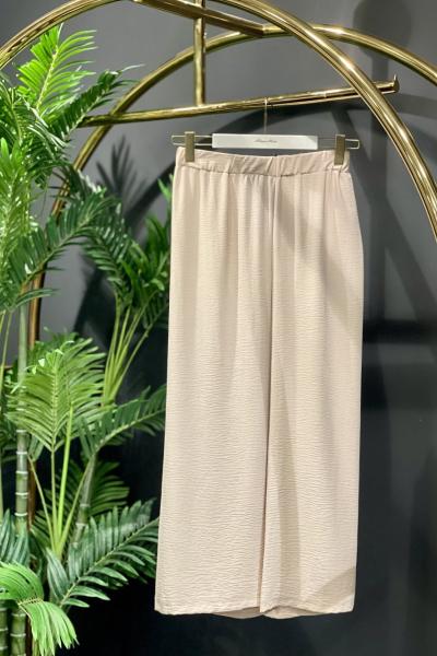 2204 Liza Ayrobin Pantolon Bej