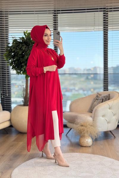 2244 İnci Takım Kırmızı