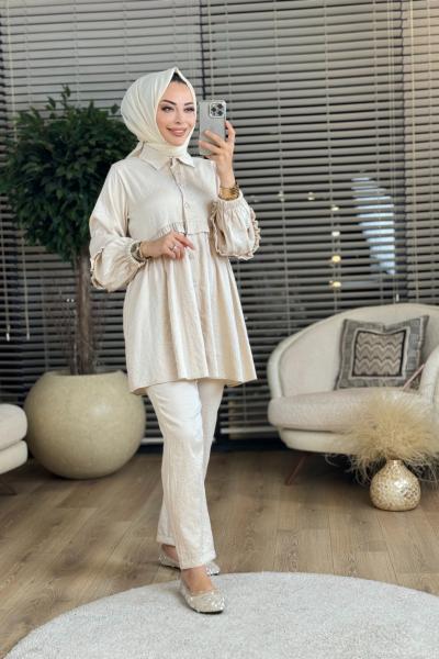 22511 Meva Takım Bej