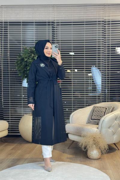 2254 Üst File Kap 2Li Takım Siyah