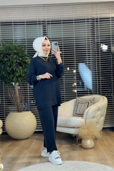 22602 Nadide Takım Siyah