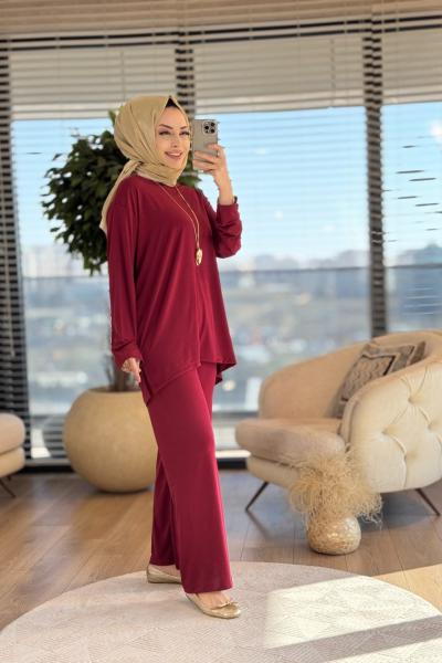 22666 Rüzgar Takım Bordo