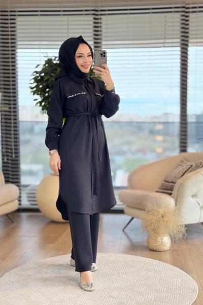 22670 Rümeysa Takım Siyah