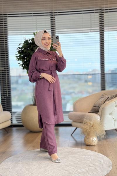 22670 Rümeysa Takım Bordo