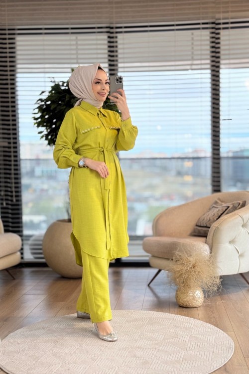 22670 Rümeysa Takım Yağ Yeşili