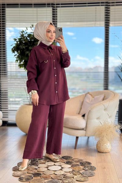 22691 Aden Takım Bordo