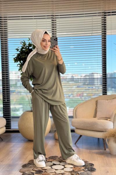 22707 Etek Ucu Oval Basic Takım Haki