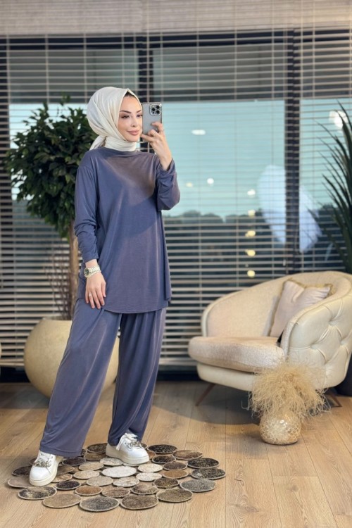 22707 Etek Ucu Oval Basic Takım Antrasit