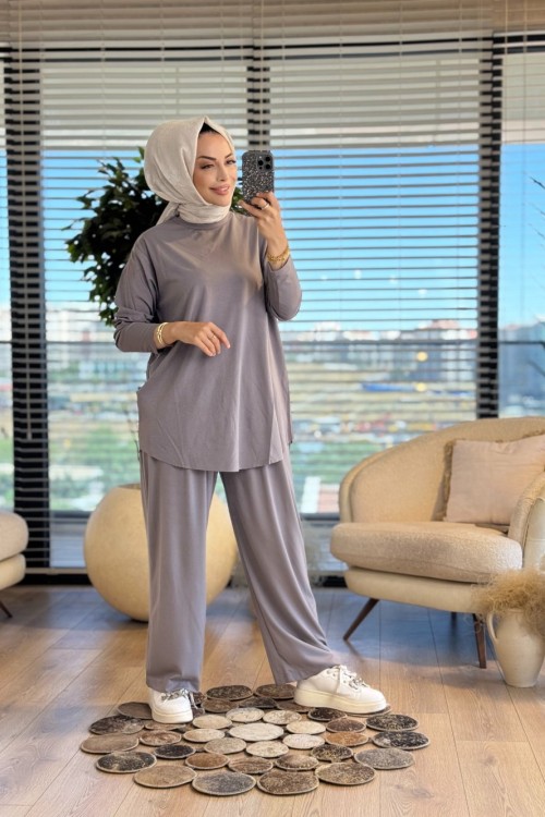 22707 Etek Ucu Oval Basic Takım Gri