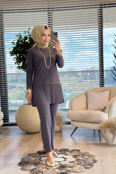 22747 Etek Ucu Piliseli Takım Antrasit