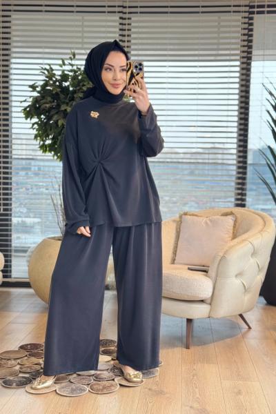 22833-5 Sümbül Takım Siyah