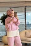 22881 Kolsuz İçlikli 3lü Takım Pembe