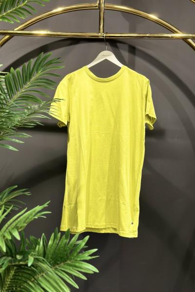 24095 Yarım Kol Düz İçlik Yağ Yeşili