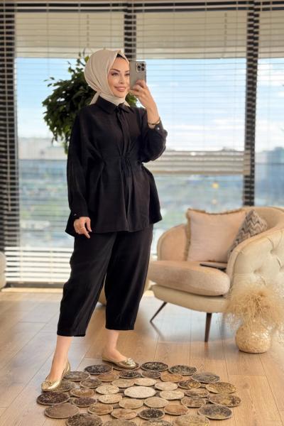 24301 Aycan Gömlek Siyah