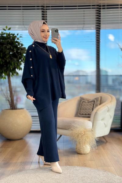 24W2003 Anadia Takım Lacivert