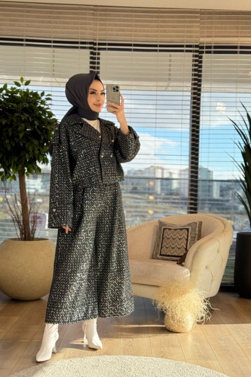 24W2030 Wode Takım Siyah
