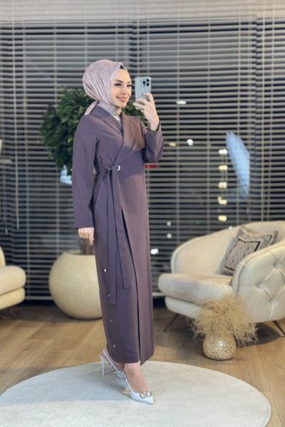 2508 Songül Kap Koyu Haki