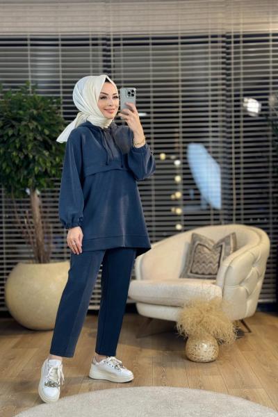 25K1013 Ön Parça Detaylı Kapş.Takım Siyah