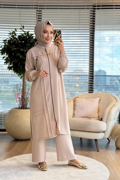 26659 Roba Parça Ön Fermuar Krep Takım Taş