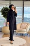 26662 Meriç 3lü File Takım Siyah