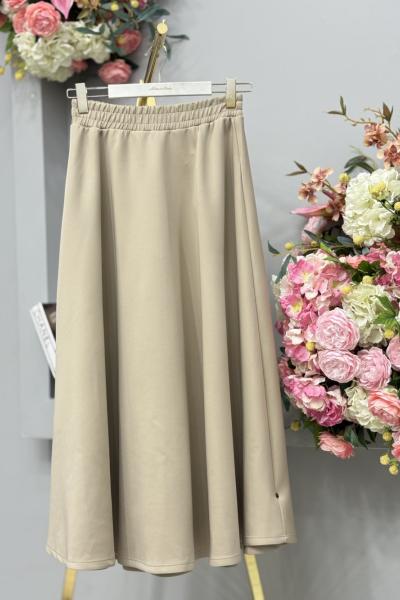 27002 Scuba Çan Etek Bej