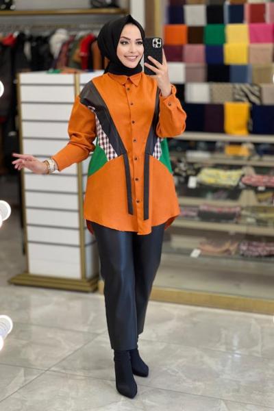 2724 Venedik Tunik Turuncu