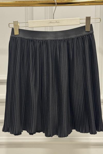 2855 Lastikli Piliseli İçlik Siyah