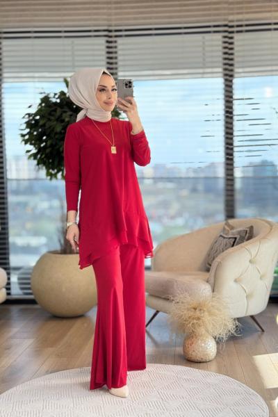 3001 Damla Takım Kırmızı