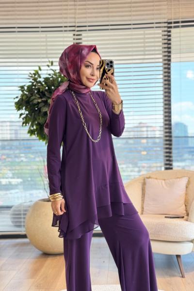 3001 Damla Takım Mor