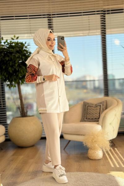 3014 Yıldız Takım Bej