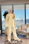 3047 Yanları İki Şeritli Takım Sarı