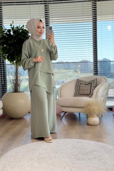 337 Ön Verev Parçalı Takım Çağla