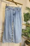34589 Cropped Kot Pantolon Mavi