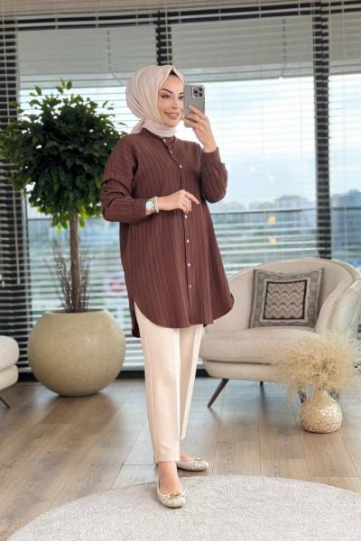 3685 Mara Tunik Kahve