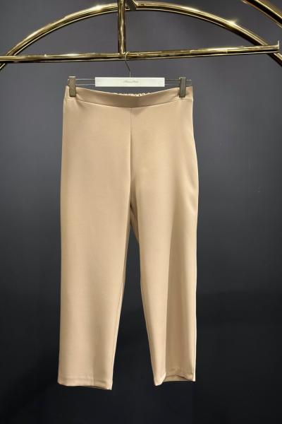 3901 Havuç Paça Pantolon Latte