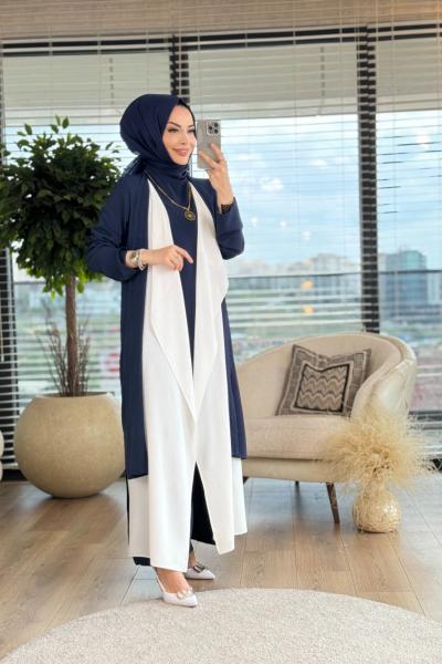 3906 Ayrobin 3lü Takım Lacivert