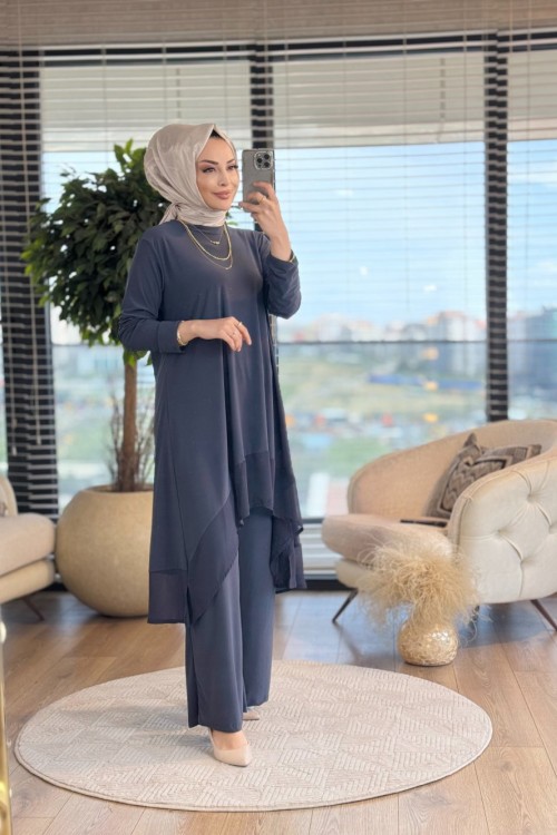 3927 Nazar Takım Antrasit