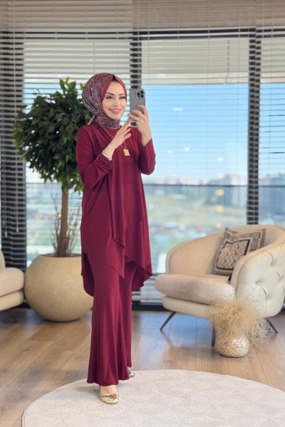 3928 Mahmur Takım Bordo