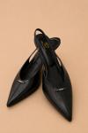 3965 Huk Toka Alçak Zara Stiletto Siyah