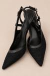 3976 Dantel Stiletto Siyah