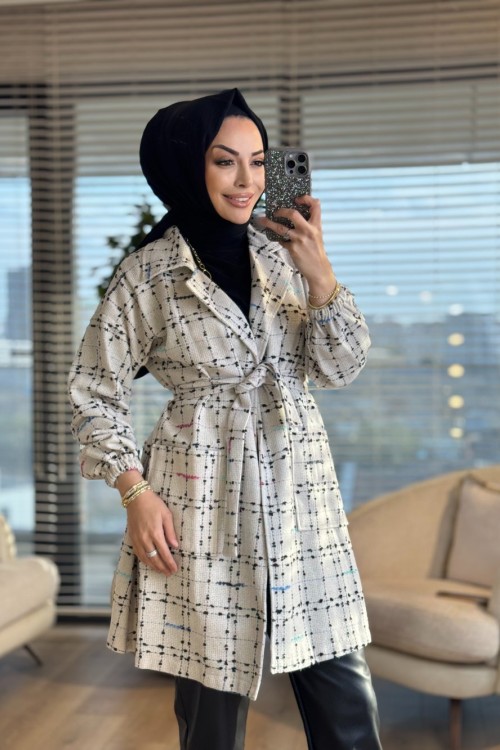 4000 Tuvit Ceket Ekru