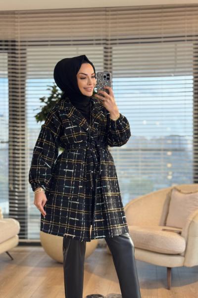 4000 Tuvit Ceket Siyah Hardal