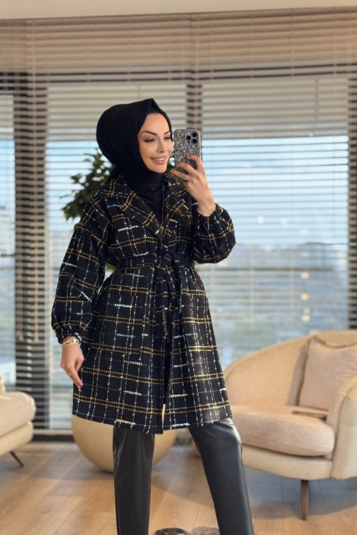 4000 Tuvit Ceket Siyah Hardal