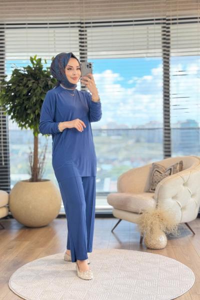 4002 Eflin Takım İndigo