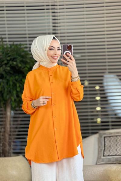 4008 Ada Gömlek Turuncu